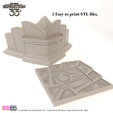 Coaster-Listing-Photo-5.png Expedition 33 Coaster Set STL Files