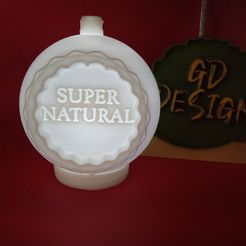 IMG_20231124_120950116.jpg Supernatural CHRISTMAS ORNAMENT TEALIGHT