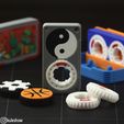 IMG_3231.jpg Файл STL Брелок для кассет двойной 📼・Дизайн 3D-печати для загрузки3D