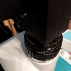part_C.jpg Trinocular Microscope monitor adapter for fixing focus Mustool