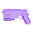 fallout 10mm.stl Fallout 10mm Pistole - 3D Modell für 3D Druck