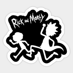 RickAndMorty.png rick and morty key chain