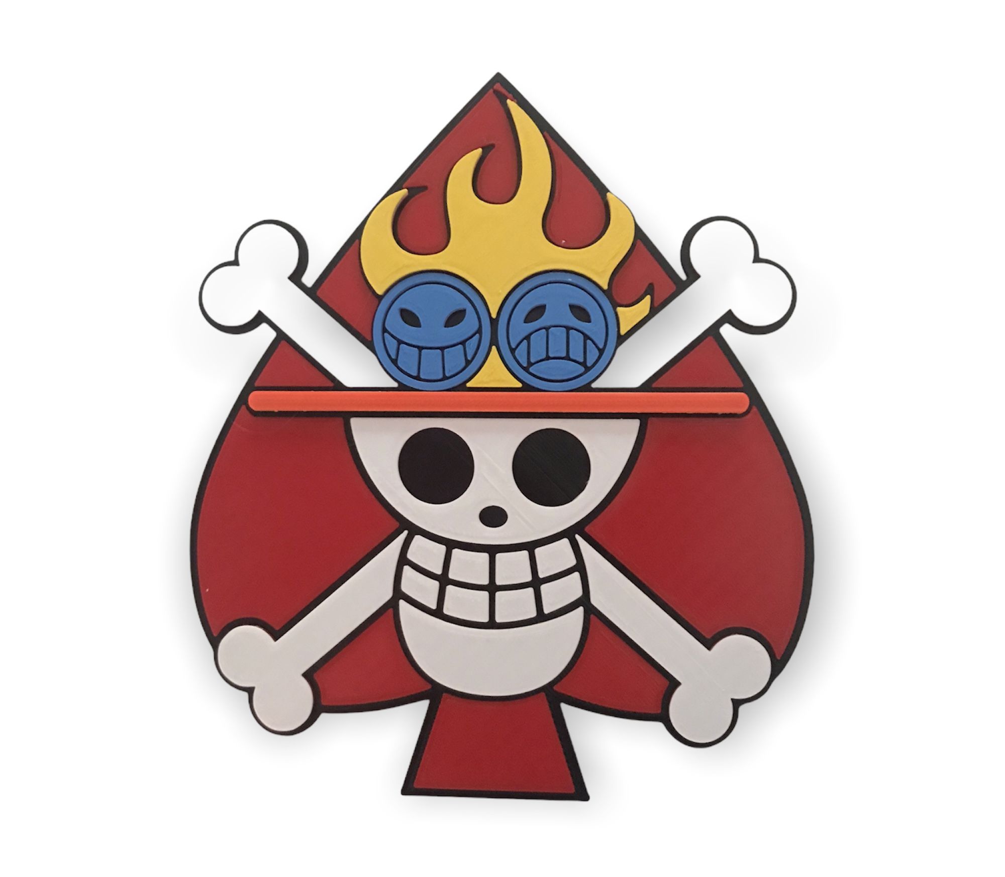 Download STL file Deco Ace - One piece • 3D printable template ・ Cults