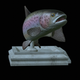 Rainbow-trout-trophy-open-mouth-1-6.png fish rainbow trout / Oncorhynchus mykiss trophy statue detailed texture for 3d printing