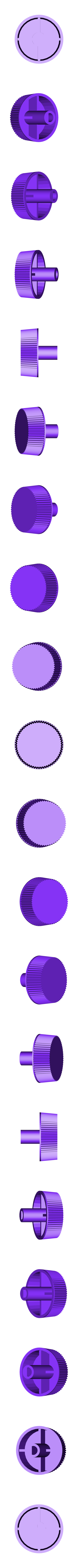 Fan_Knob.stl Replacement Fan Knob
