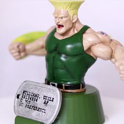 guile street fighter 3D Models to Print - yeggi