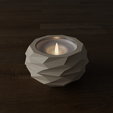 2.png Abstract candle holder