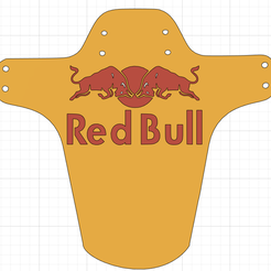 redbull.png Mudguard MTB RED BULL