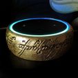 theoneringon.jpg LoTR The One Ring Echo Dot Sleeve Case Thing