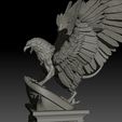8.jpg Griffon High Poly para impressão 3d
