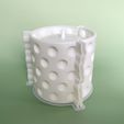 3D-Ball-Pot-Mold.jpg 3D Ball Pot Mold - Include Pot file for print - You can make pots of any size you want for your plants