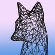 fox-10.jpg Fox Wire Art - Resin print