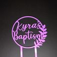 IMG_20240320_165509.jpg Baptism Cake Topper - Custom Name requests Welcome