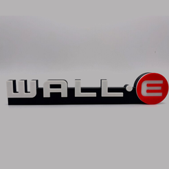 3D-MULTICOLOR-LOGO/SIGN - Wall-E