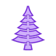 Christmas_Tree_v1.stl Christmas Tree Flex Keychain