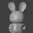 9-1.jpg Set Librarian Bunny Boy Figurine