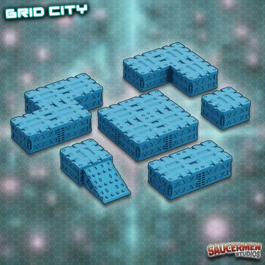 Grid-City-_Half-Height-Platforms.jpg Grid City - Half Height Platforms