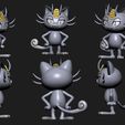 alolan-meowth-cults-2.jpg Pokemon - Alolan Meowth with 2 poses