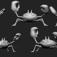 krabby-pose-1-cults-3.jpg Pokemon - Krabby and Kingler with 2 different poses