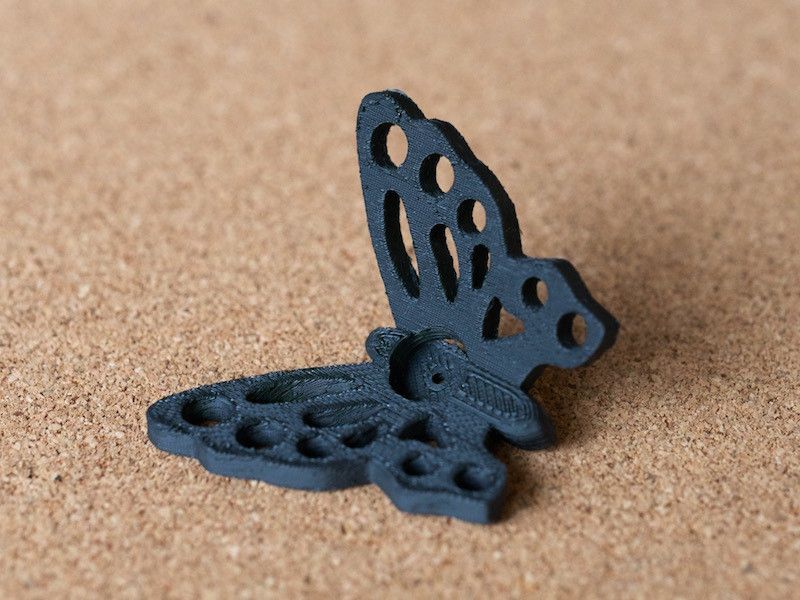 butterfly03.jpeg Free STL file butterfly - push pin・3D printing idea to download, bs3