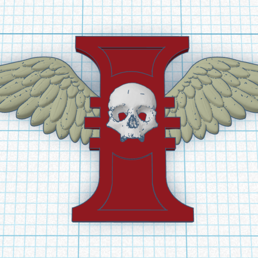 ⚔ Inquisition Logo・Free STL File for 3D printing・Cults