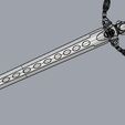 vorpal1.jpg Vorpal Sword replica from alice in wonderland Free 3D print model