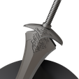 0003.png Dark Souls Black Knight Greatsword Figurine