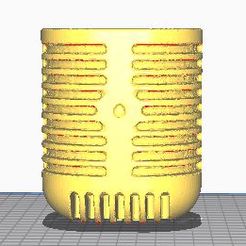 mate-microfo-sin-base.jpg STL-Datei Mikrofon matt mit und ohne Sockel・3D-Druckvorlage zum Herunterladen