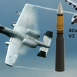 30x173v32thumbnail.png 30x173mm A-10 Bullet Container V3 1:1 Scale