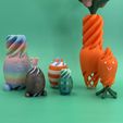 IMG_4175.jpeg Easter Spiral Passthrough Fidget Collection - Easter Bunny, Easter Egg, Cute Carrot Buddy - Full Collection