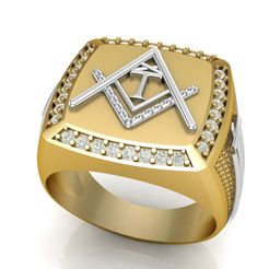 T 1.jpg 3D-Datei T - LETTER SIGNET RING・Modell zum Herunterladen und 3D-Drucken