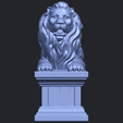 01_TDA0499_Lion_04B01.png Бесплатный 3D файл Lion 04・3D-печатная модель для загрузки