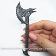 20230830_114636.jpg The Elder Scrolls: Skyrim Waffen - Kriegsaxt