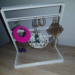 20180113_140022 copie.jpg STL-Datei Earrings display・3D-druckbares Design zum Herunterladen