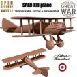 French-spad.jpg WW1 - French army pack for 15mm Epic History Battle