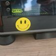 20231206_141628.jpg Smiley Creality K1 and K1 Max USB Dust Cap Cover 80's 90's Rave Acid Watchmen Emoji
