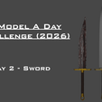 2-Sword_Final1.png Desafio do dia do modelo A - Dia 2 - Espada