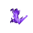 1010_IronLeaves.stl ポケモン・アイアンリーフ