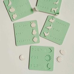IMG_20200901_150154_041.jpg 3D-Datei Braille-Figuren・Vorlage für 3D-Druck zum herunterladen