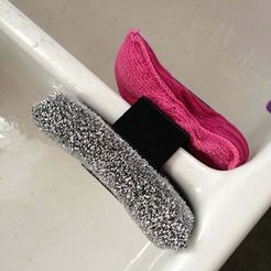 IMG_3378.JPG Free STL file Double Sponge Holder・3D printing model to download