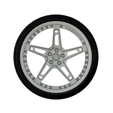 forgiato_1.png Forgiato Affilato style - Scale Model Wheel set - 19-20" - Rim and Tyre