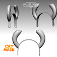 45.png Diadema con cuernos Hollow Knight para perros y gatos - Accesorio Cosplay para mascotas