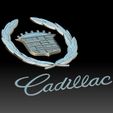 Cadillac logo 3.jpg Cadillac logo auto car logotype