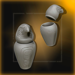 1def.png JARRE CANOPIQUE VASE ÉGYPTIEN ANICENT