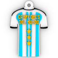 CAMISETA-CAMPEON.png Argentina Champion T-Shirt Qatar 2022 with 3 stars