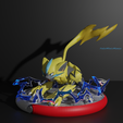 Zeraora2.png Modello 3D stampabile del Pokémon Zeraora