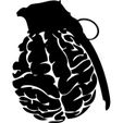 Brain-Grenade.jpg Brain Grenade wall art