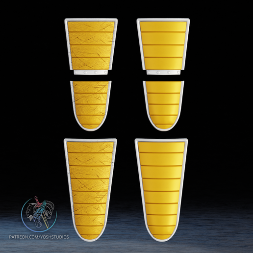 parts8.png Saiyan Armor 3D Printer File STL