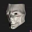 04.jpg Iron Man Zombie Mask - Marvel What If - High Quality Details 3D print model