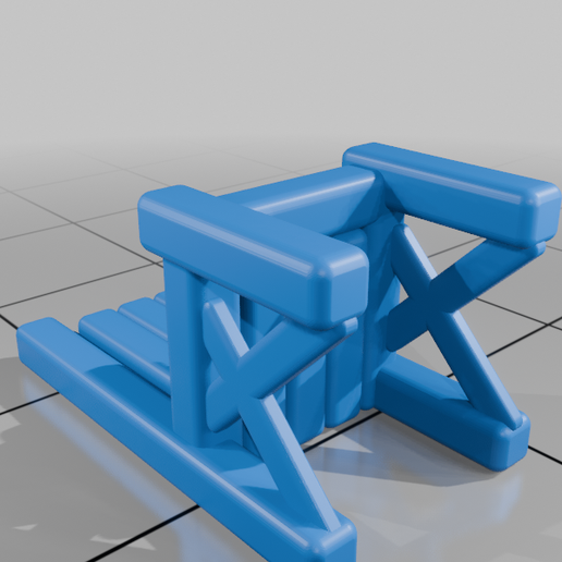 Chair_1.png 1/12-scale medieval inn in cardboard and 3D